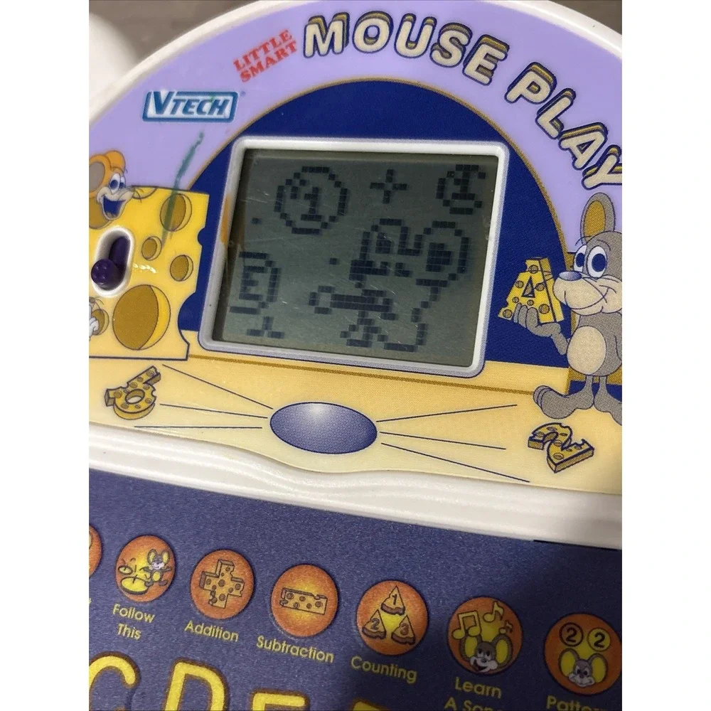 VTECH‎ LITTLE SMART MOUSE PLAY LAPTOP VINTAGE TESTED